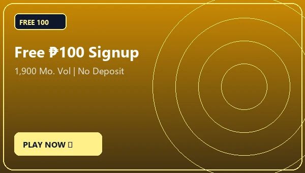 Free ₱100 Signup Gift on Pinoy 777 Slots