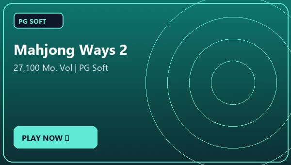 Mahjong Ways 2 (PG Soft) on Pinoy 777 Slots
