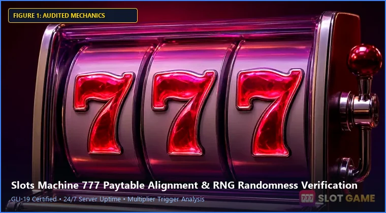 slots machine 777 game rules, paylines, and payout specifications