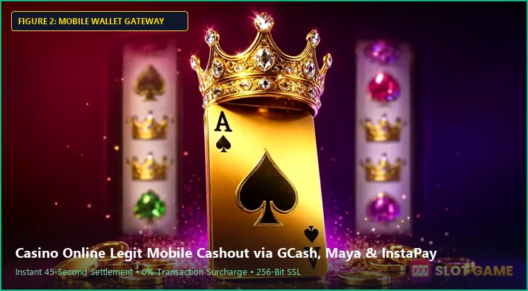 casino online legit mobile interface and fast GCash payout process