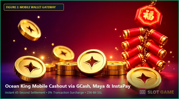 ocean king mobile interface and fast GCash payout process