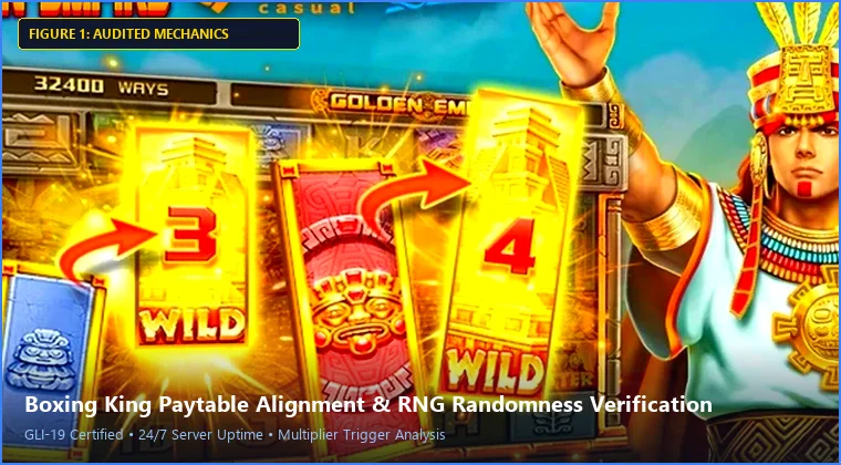 boxing king game rules, paylines, and payout specifications