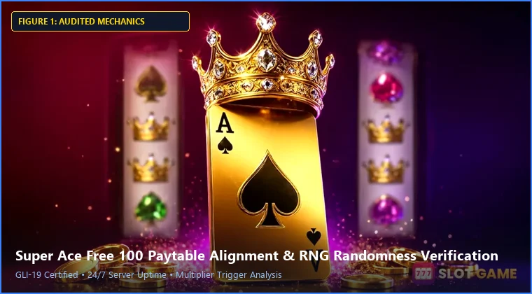 super ace free 100 game rules, paylines, and payout specifications