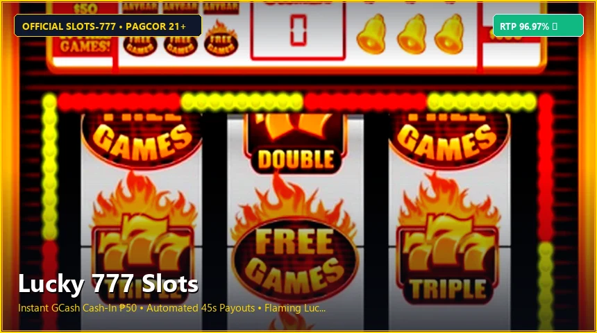 lucky 777 slots on Pinoy 777 Slots