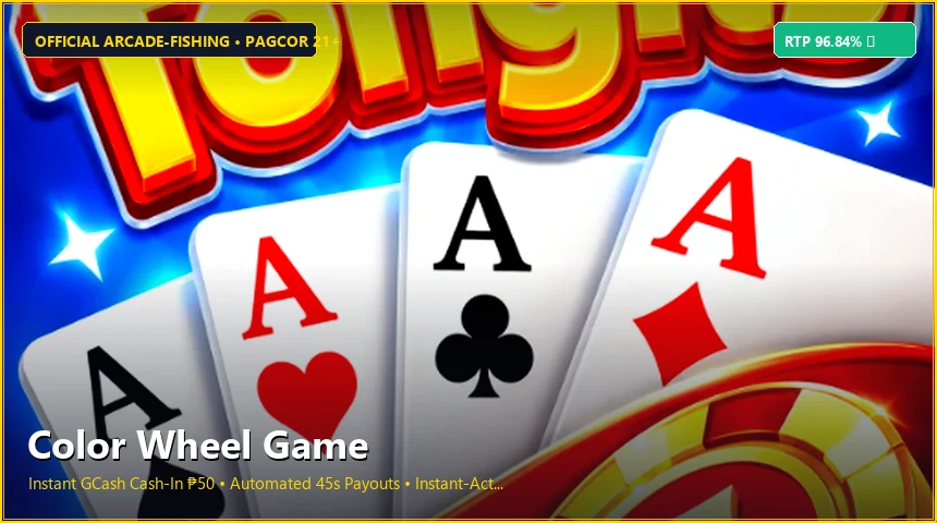 color wheel game on Pinoy 777 Slots