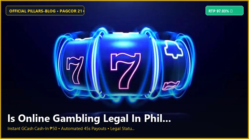 is online gambling legal in philippines on Pinoy 777 Slots