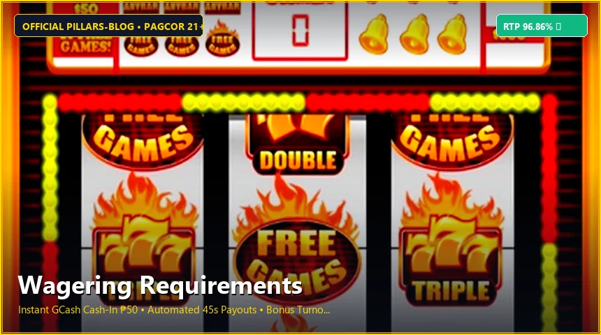 wagering requirements on Pinoy 777 Slots