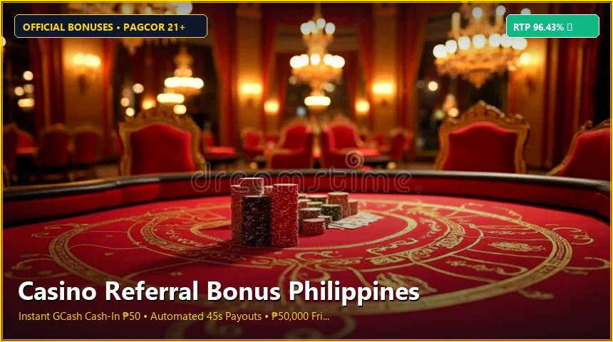 casino referral bonus philippines on Pinoy 777 Slots