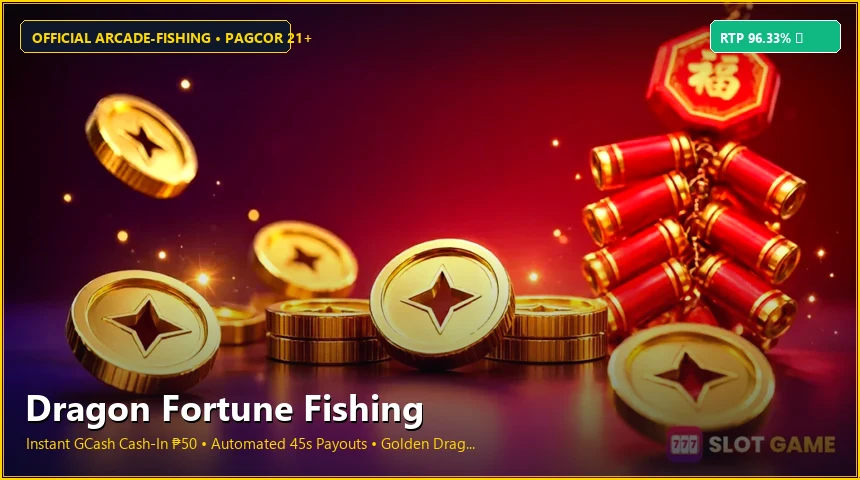 dragon fortune fishing on Pinoy 777 Slots